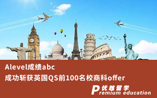 【本科申请】Alevel成绩abc,成功斩获英国QS前100名校商科offer